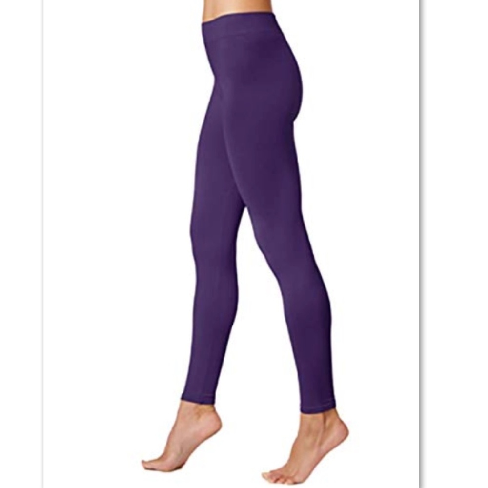 🦋NWT Hue First Looks Seamless Footless Leggings - Picture 1 of 2